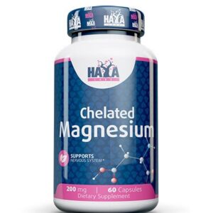 Haya Labs Chelated Magnesium 60 kaps.