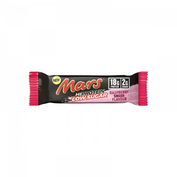 Mars Hi Protein Low Sugar Raspberry Smash 55 g.