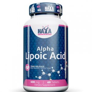 Haya Labs Alpha Lipoic Acid (Alfa lipoinė rūgštis) 60 tabl.