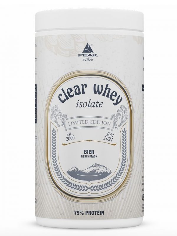 Peak Clear Whey Isolat - Limited Edition - Alaus baltymas 450 g.