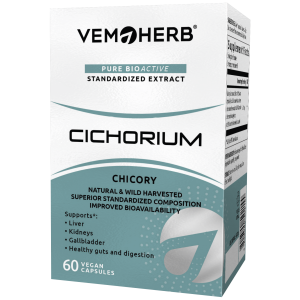 VemoHerb Cichorium (Paprastųjų trūkažolių ekstraktas) 60 kaps.