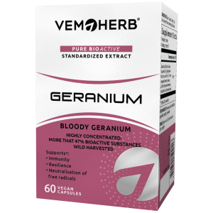 VemoHerb Geranium ekstraktas) 60 kaps.