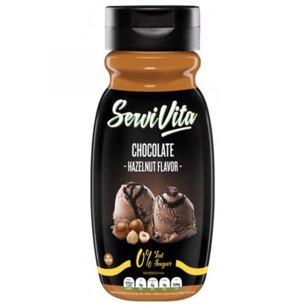 ServiVita Chocolate Hazelnut Dessert Sauce 320 ml.