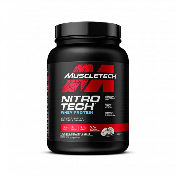 MuscleTech Nitro Tech Whey Protein 908 g.