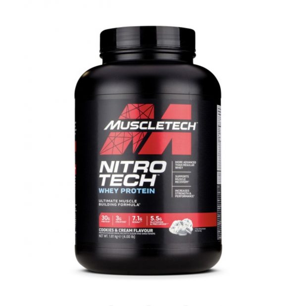 MuscleTech Nitro Tech Whey Protein 1800 g.