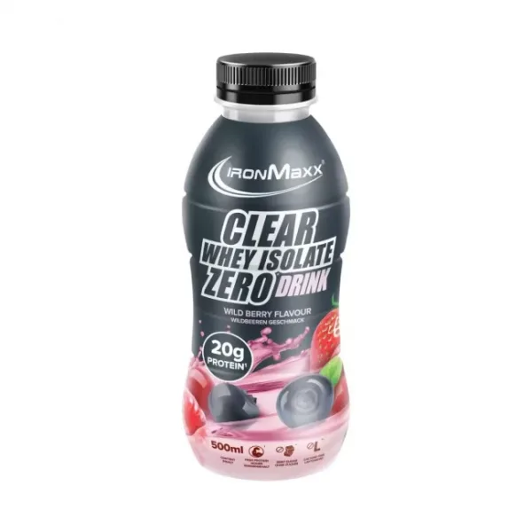 Ironmaxx Clear Whey Isolate Zero Drink 500 ml.