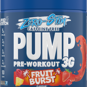 Applied Nutrition Pump 3G Zero Stim Caffeine Free Pre Workout 375 g.