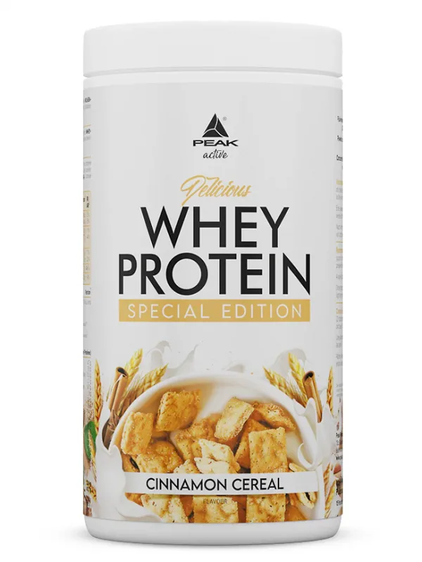 Peak Delicious Whey Protein Cinnamon Cereal 450 g.