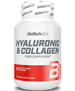 Biotech Hyaluronic & Collagen 30 kaps.